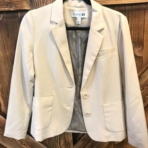 Cream Blazer